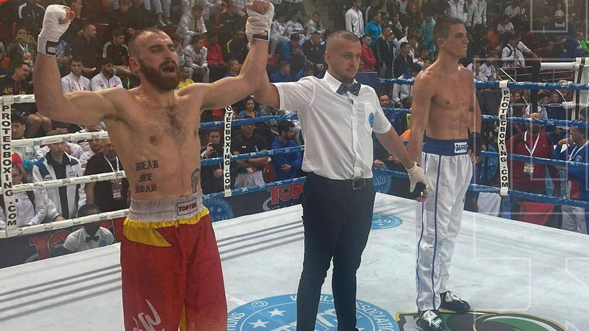 El Salmantino Jaime Lizana Campe N Del Mundo De Kickboxing La Gaceta